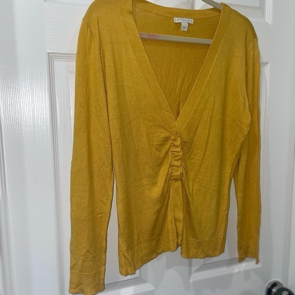 New YORK & COMPANY Button down cardigan SZ L​​​​​​​​​​ - Picture 4 of 6